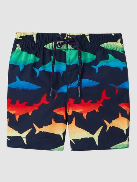 Toddler Recycled Graphic Swim Trunks