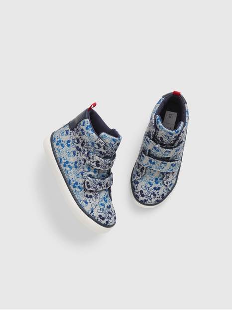 babyGap &#124 Disney Mickey Mouse Print High-Top Sneakers