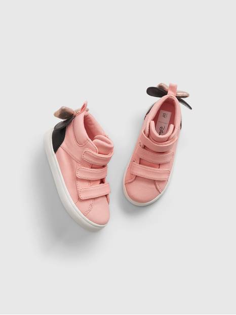 babyGap &#124 Disney Minnie Mouse High-Top Sneakers