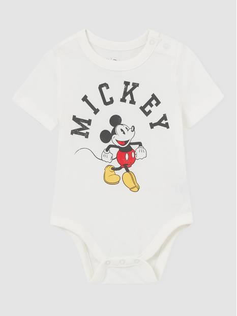babyGap &#124 Disney Mickey Mouse and Minnie Mouse Bodysuit