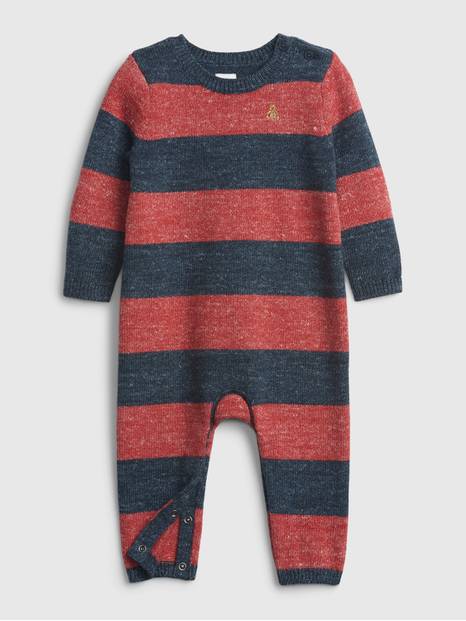 Baby Stripe Sweater One-Piece