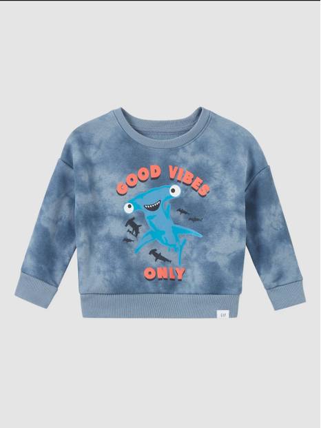 Baby Dinosaur Crewneck Sweatshirt