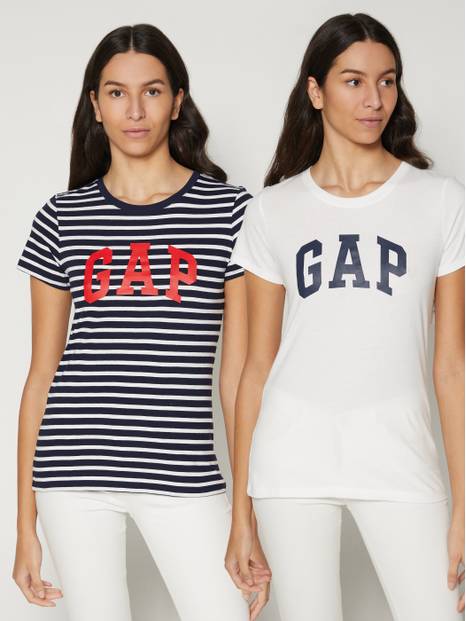 Gap Logo T-Shirt, 2-Pack   