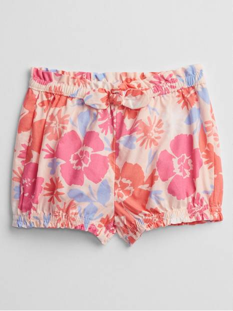 Baby Print Pull-On Shorts