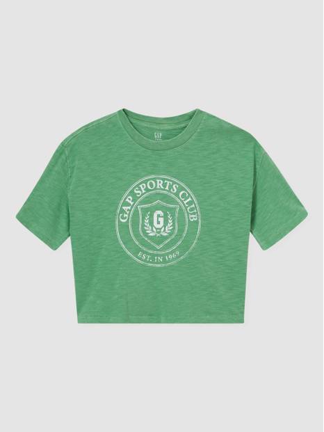 Teen 100% Organic Cotton Boxy Graphic T-Shirt