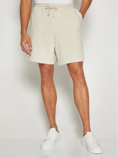 Towel Terry Pull-On Shorts