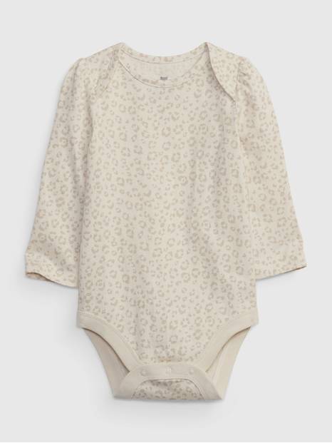 لباس قطعة واحدة ميكس اند ماتش 100%‏ قطن عضوي مطبوع للأطفال الرضع