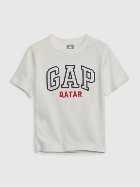 Toddler 100% Organic Cotton Gap Qatar Logo T-Shirt