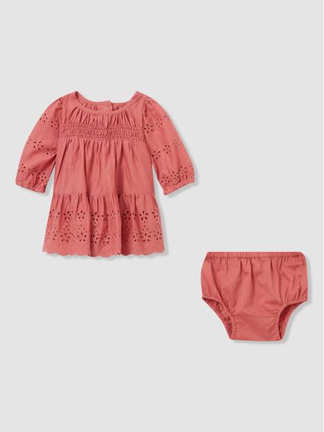 Baby Tiered Eyelet Dress