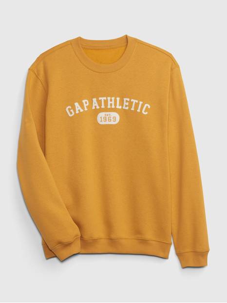 Vintage Soft Gap Athletic Graphic Crewneck Sweatshirt