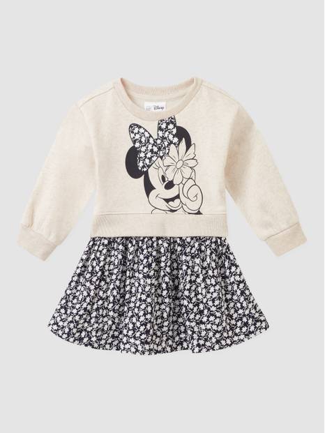 babyGap &#124 Disney Minnie Mouse 2-in-1 Sweatshirt Dress