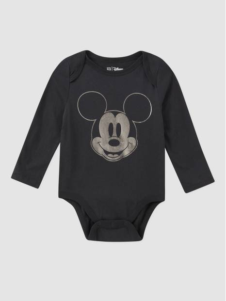 Baby Gap Disney 100% Organic Cotton Mix and Match Mickey Mouse Bodysuit