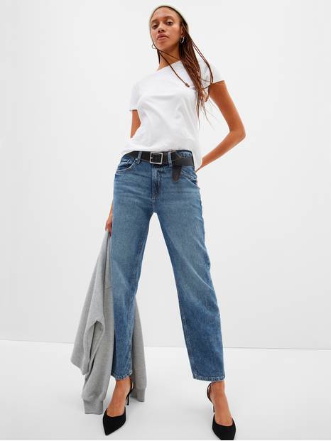 Mid Rise '90s Loose Jean with Washwell