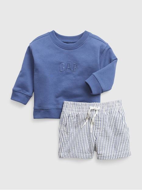 Baby Two-Piece Gap Logo Outfit Set