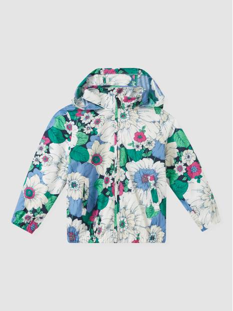 Toddler Floral Print Windbuster