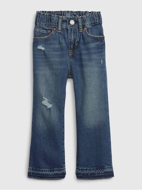 Toddler Wide Stride Jeans with Washwell