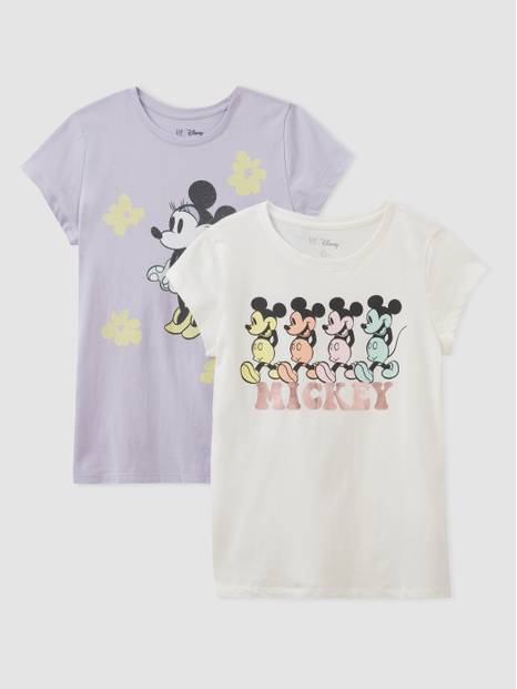GapKids &#124 Disney Mickey Mouse Graphic T-Shirt (2-Pack)