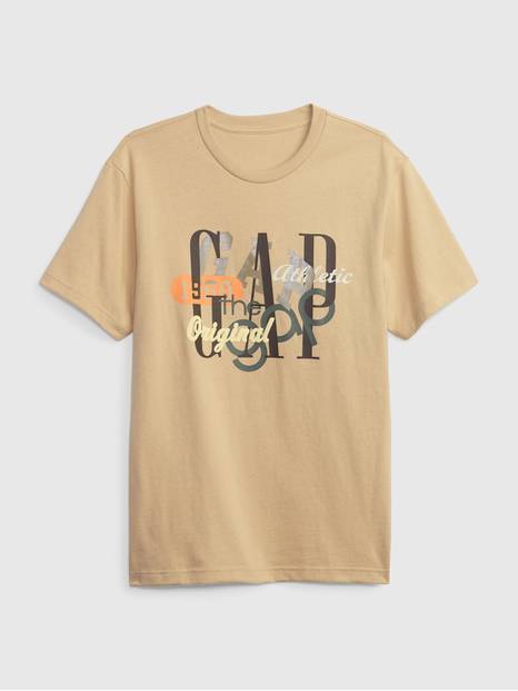 Mix Gap logo T-shirt