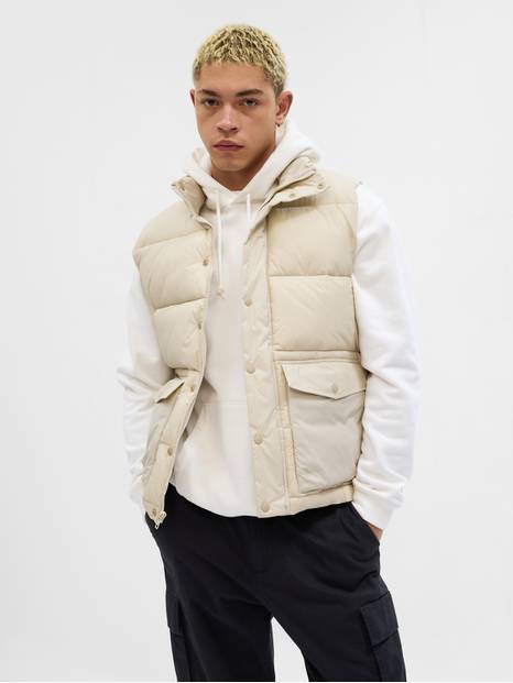 100% Recycled Puffer Vest