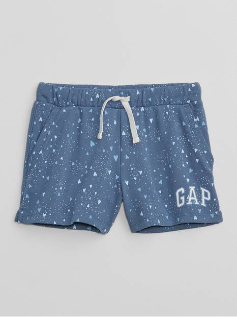 Kids Gap Logo Print Pull-On Shorts