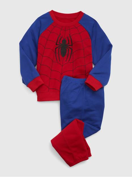 babyGap &#124 Marvel 100% Recycled Spider-Man PJ Set