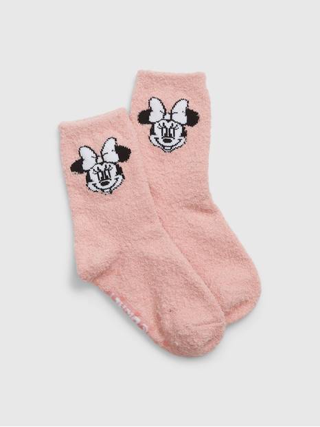 GapKids &#124 Disney Recycled Minnie Mouse Fuzzy Socks